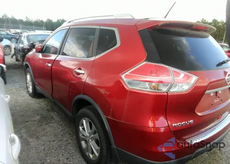 2016 Nissan Rogue Sv from USA, damaged, VIN KNMAT2MT6GP721503
